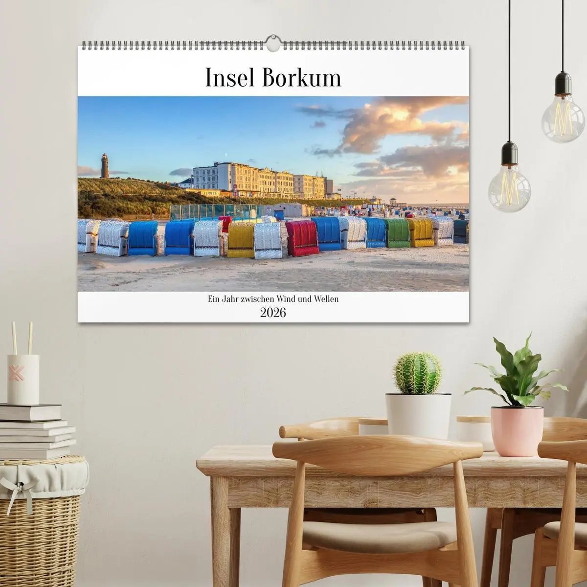 Bild: 9783516611168 | Insel Borkum - Ein Jahr zwischen Wind und Wellen (Wandkalender 2026...