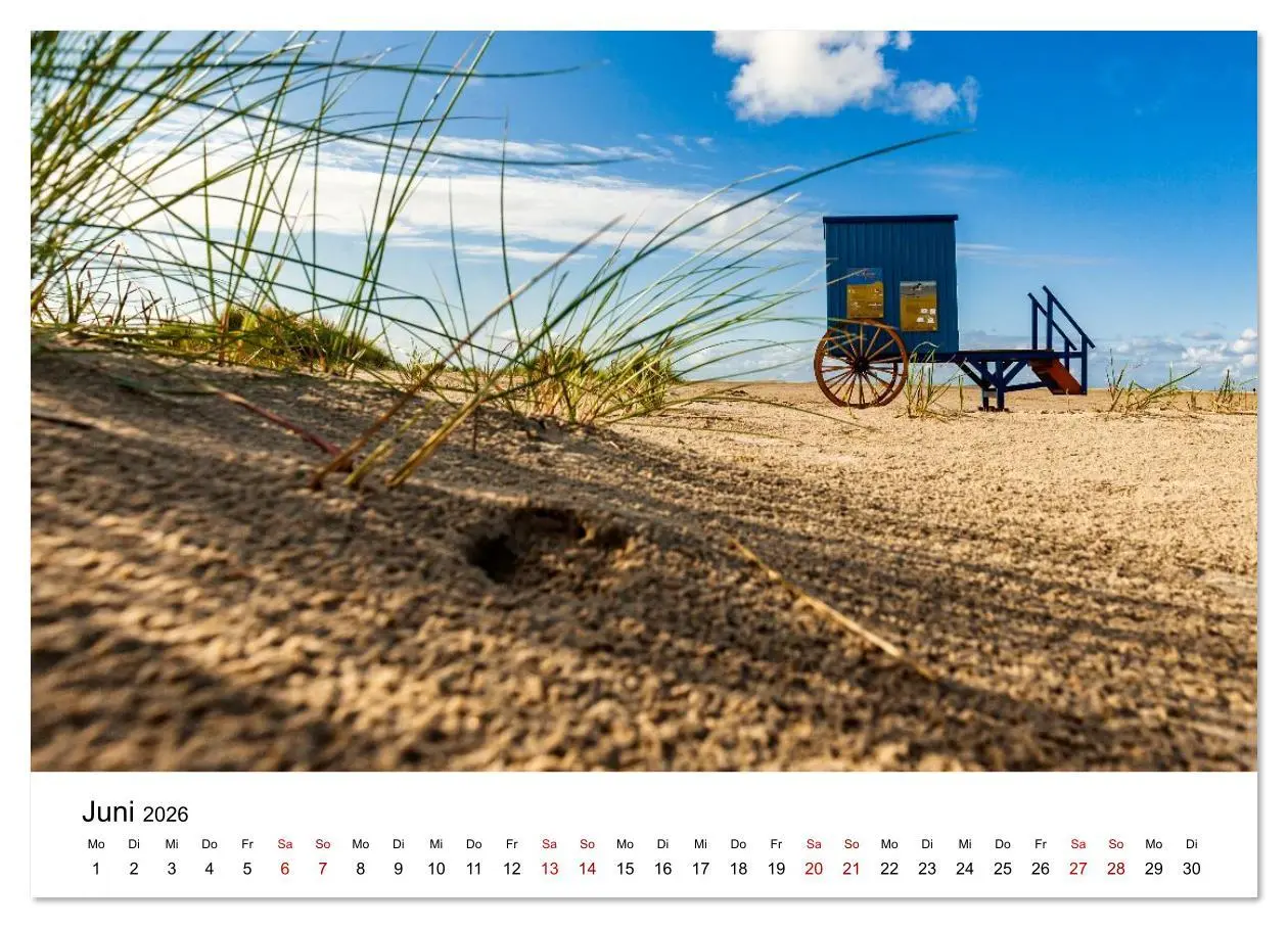 Bild: 9783516611168 | Insel Borkum - Ein Jahr zwischen Wind und Wellen (Wandkalender 2026...