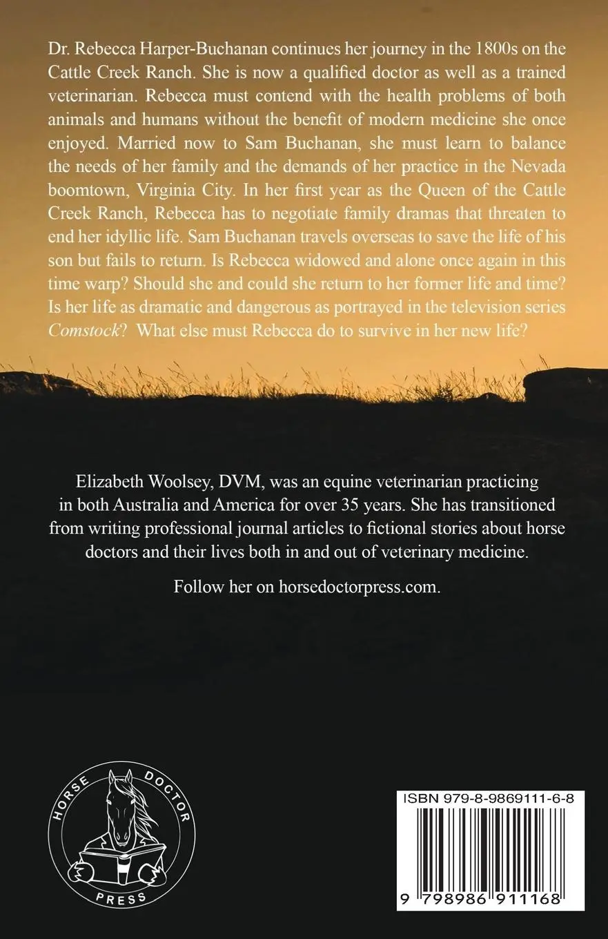 Rückseite: 9798986911168 | The Travels of Dr. Rebecca Harper Troubled Waters | Elizabeth Woolsey