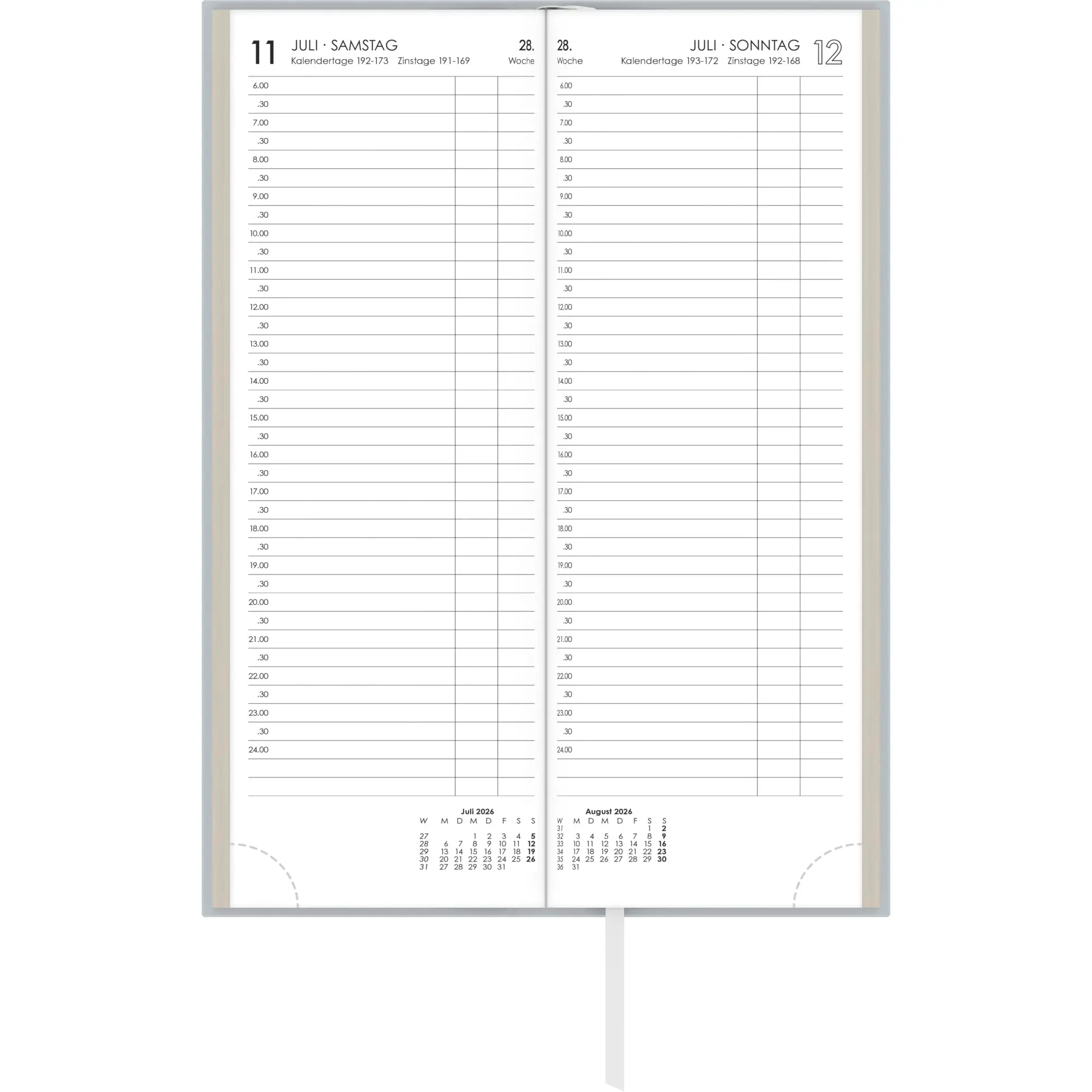 Bild: 4069095001268 | Tagevormerkbuch Recycling 2026 - Bürokalender 10,4x29,6 cm - 1 Tage...