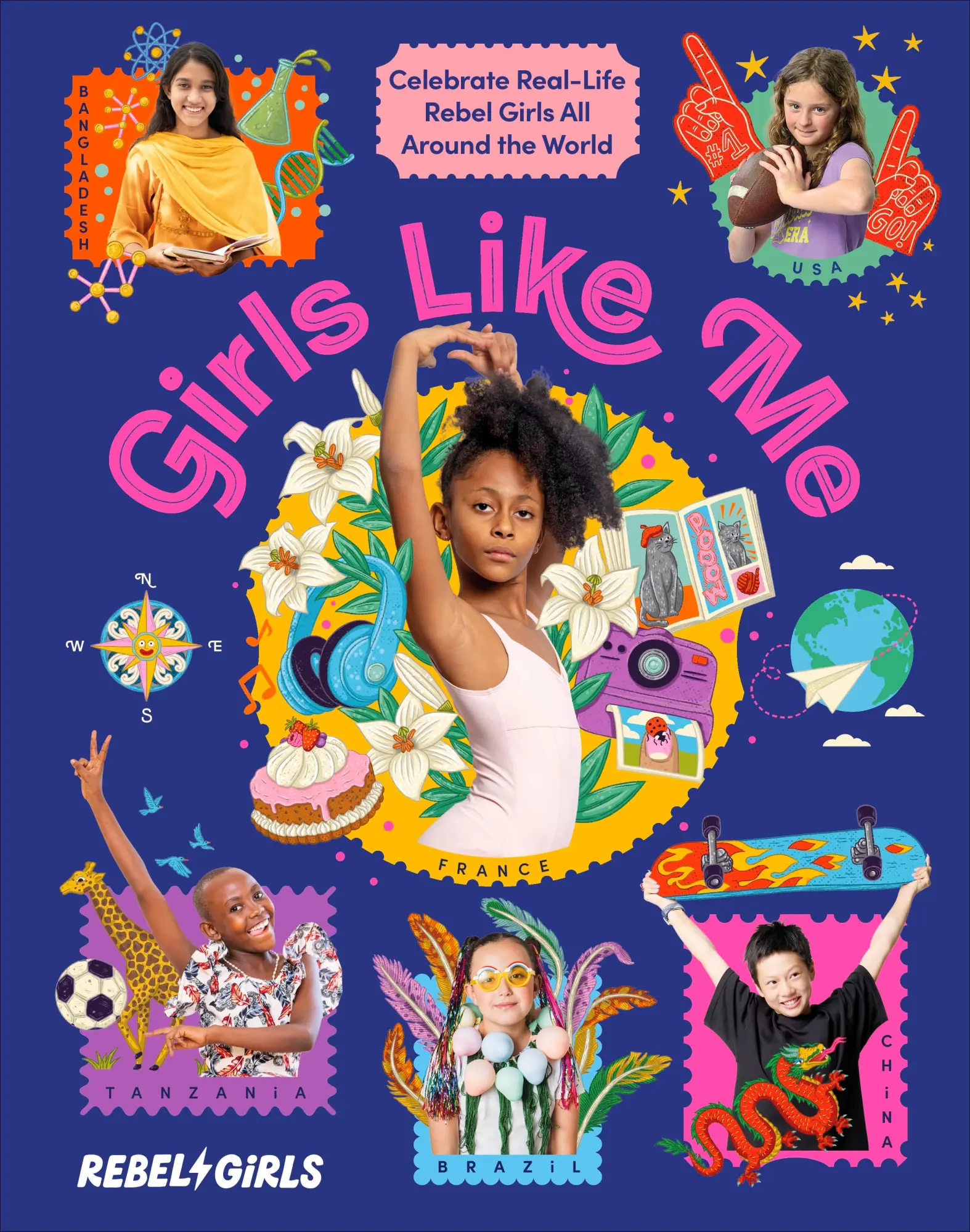 Cover: 9780241681268 | Girls Like Me | Celebrate Real-Life Rebel Girls All Around the World