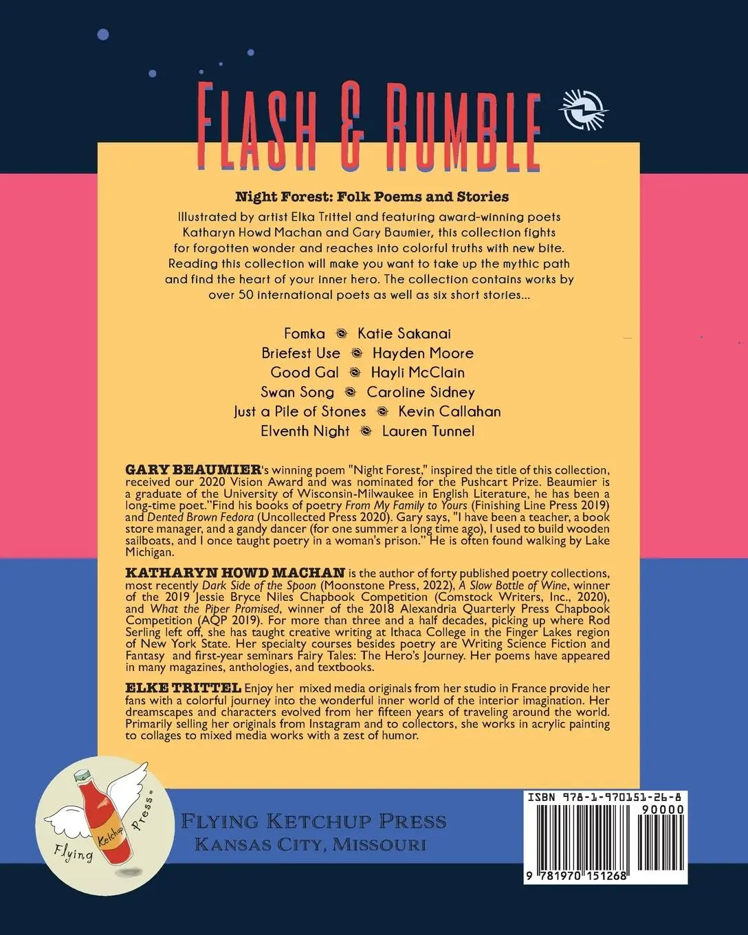 Rückseite: 9781970151268 | Night Forest | Folk Poetry &amp; Story | Katharyn Howd Machan | Buch