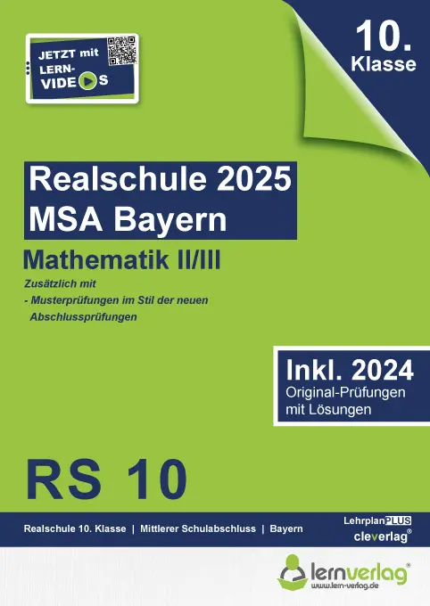 Cover: 9783743001268 | Original-Prüfungen Realschule Bayern 2025 Mathematik II/III | mbH