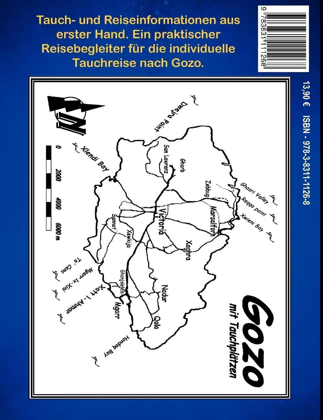 Rückseite: 9783831111268 | Tauchen auf Gozo | Klaus-Thorsten Tegge | Taschenbuch | 84 S. | 2008