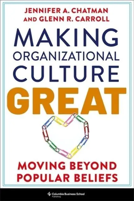 Cover: 9780231221368 | Making Organizational Culture Great | Moving Beyond Popular Beliefs