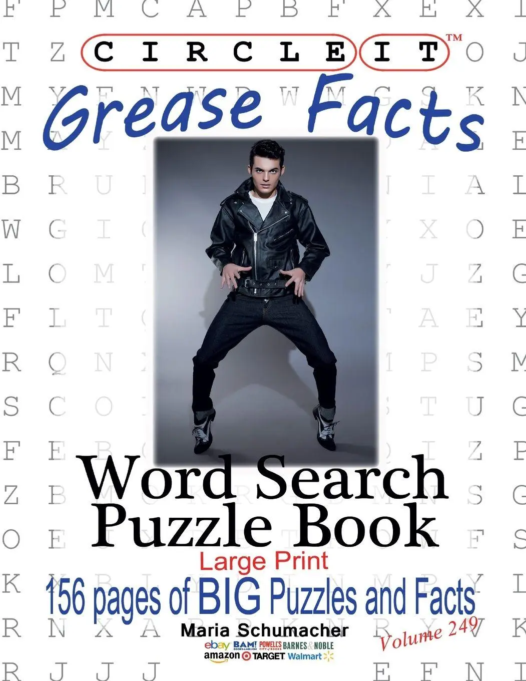 Cover: 9781950961368 | Circle It, Grease Facts, Word Search, Puzzle Book | Llc (u. a.) | Buch