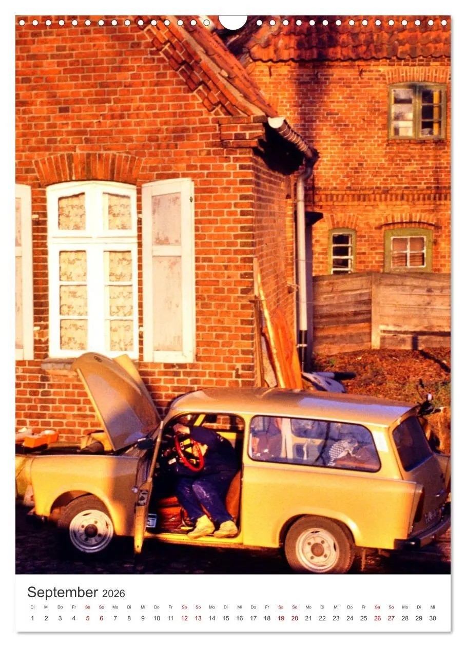 Bild: 9783457291368 | Auto-Land DDR - Trabant und Wartburg (Wandkalender 2026 DIN A3...