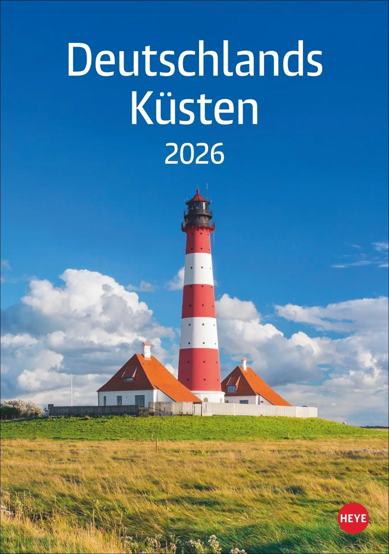 Cover: 9783756411368 | Deutschlands Küsten Kalender 2026 | Heye | Kalender | Spiralbindung