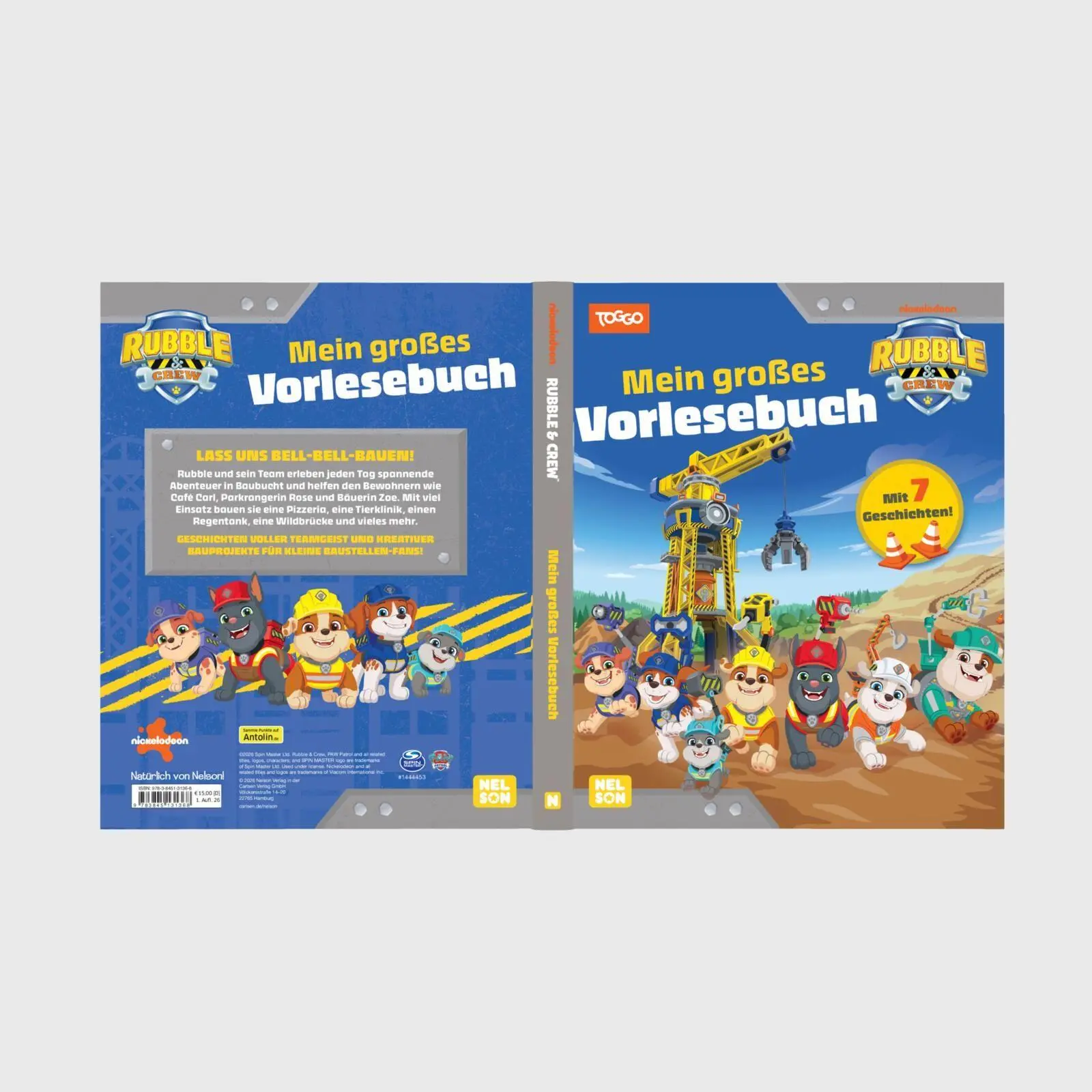 Bild: 9783845131368 | Rubble &amp; Crew: Rubble &amp; Crew: Mein großes Vorlesebuch | Buch | 144 S.