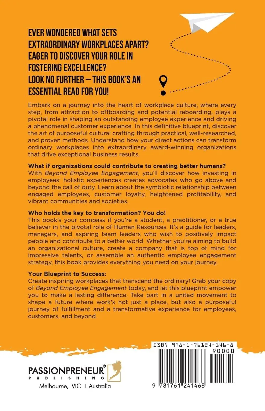 Rückseite: 9781761241468 | Beyond Employee Engagement | Kristina G Vaneva | Taschenbuch | 2024