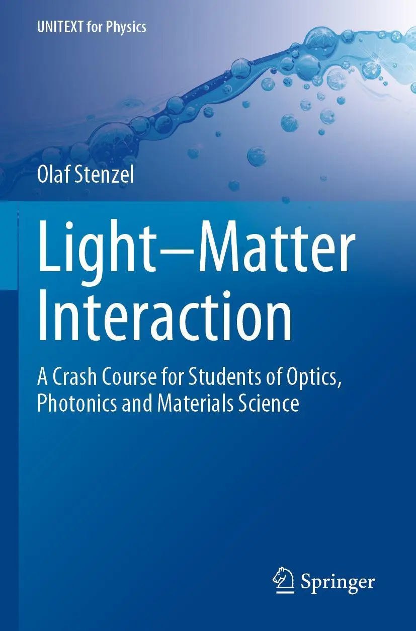 Cover: 9783030871468 | Light-Matter Interaction | Olaf Stenzel | Taschenbuch | xxvii | 2023