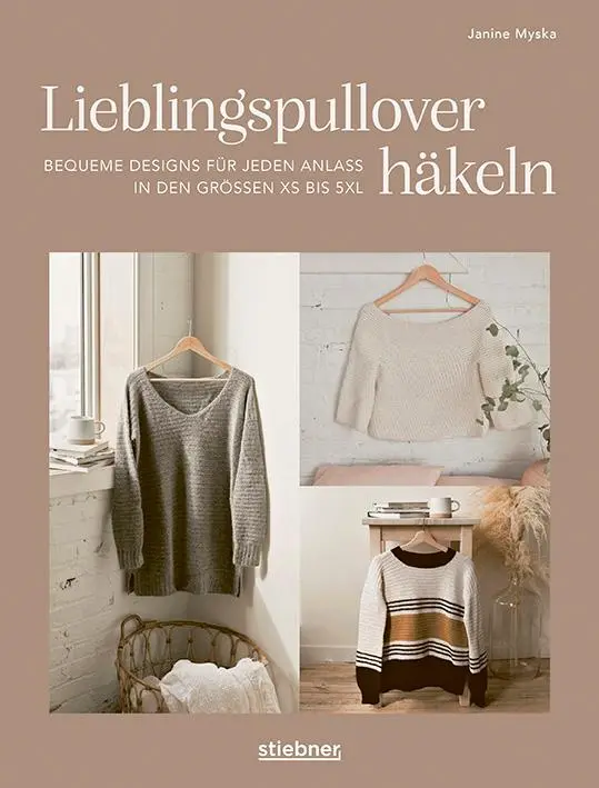 Cover: 9783830721468 | Lieblingspullover häkeln | Janine Myska | Taschenbuch | 192 S. | 2024