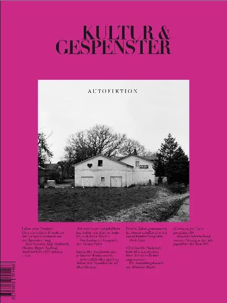 Cover: 9783938801468 | Kultur &amp; Gespenster / Autofiktion | Gronemann | Taschenbuch | 200 S.