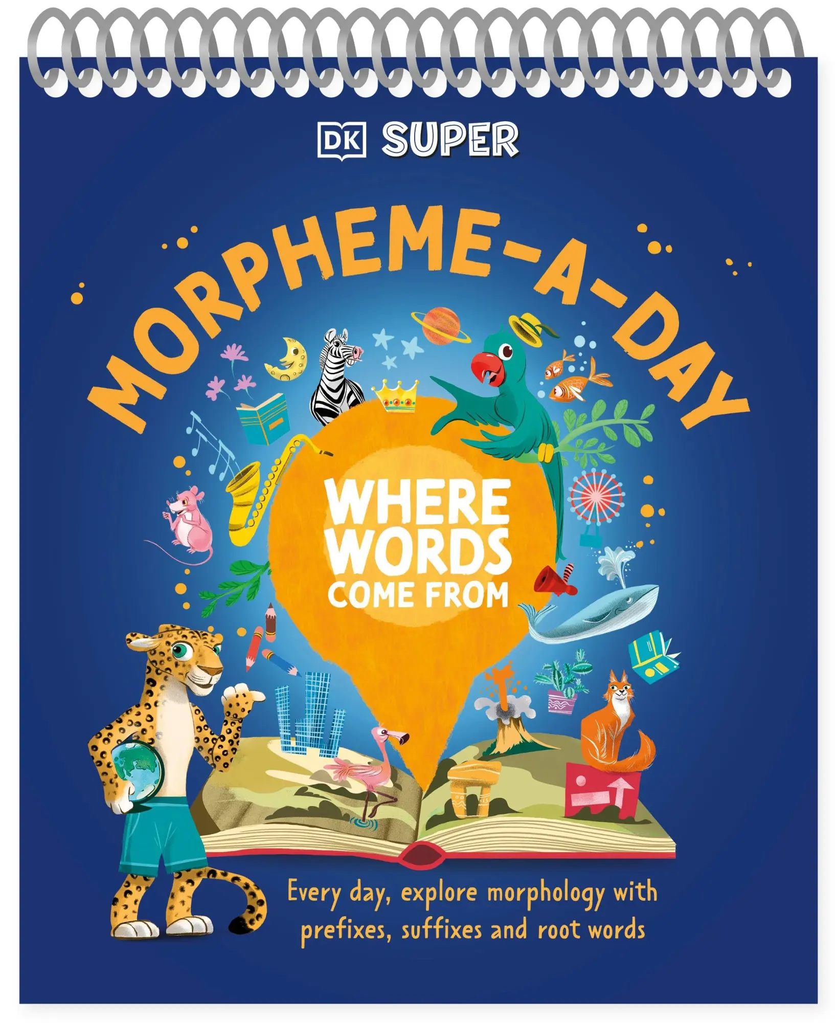 Cover: 9780241721568 | DK Super Where Words Come From Morpheme-A-Day | Dk | Taschenbuch