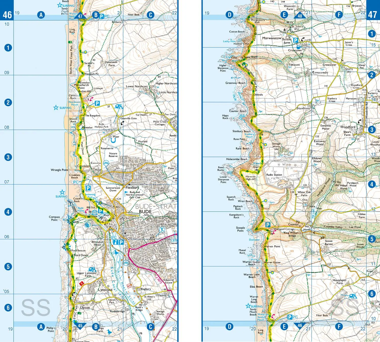 Bild: 9781782571568 | SW Coast Path North Cornwall Adventure Atlas | Taschenbuch | Englisch
