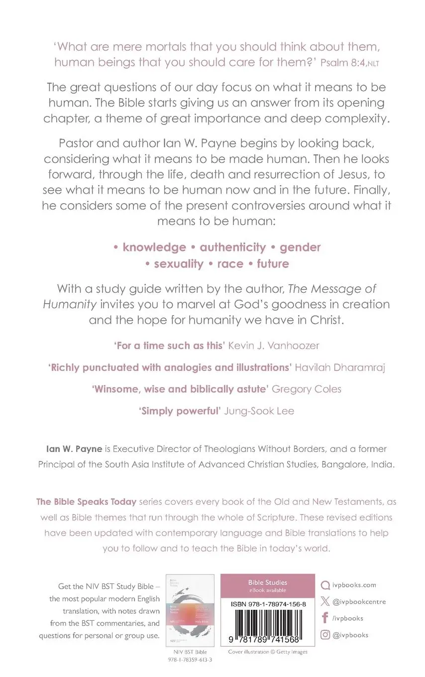 Rückseite: 9781789741568 | The Message of Humanity | Ian W. Payne | Taschenbuch | Englisch | 2025