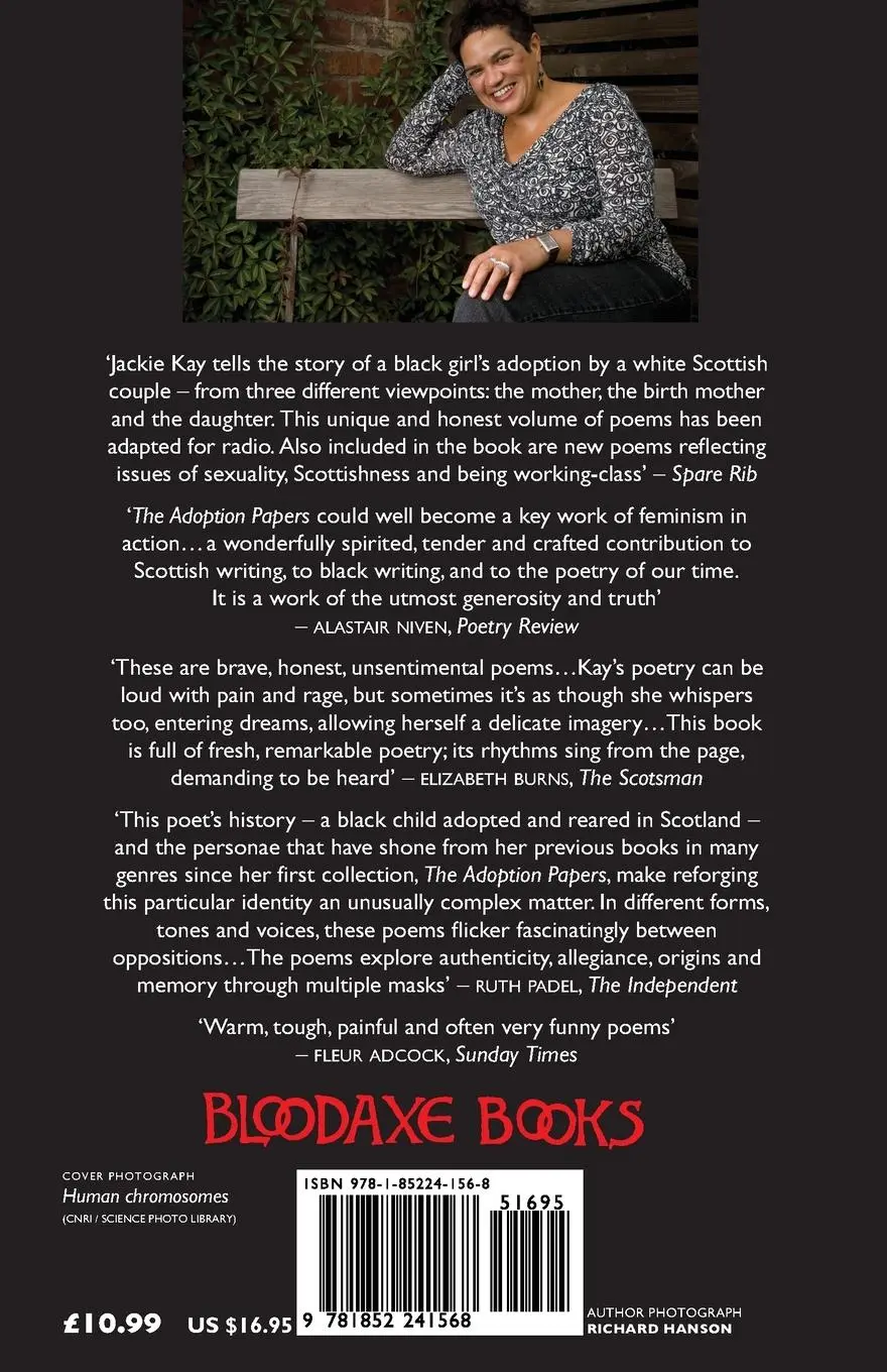 Rückseite: 9781852241568 | The Adoption Papers | Jackie Kay | Taschenbuch | Englisch | 1991