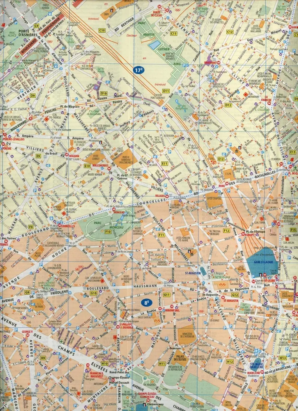 Bild: 9782067211568 | Paris - Michelin City Plan 54 | City Plans | Michelin | (Land-)Karte