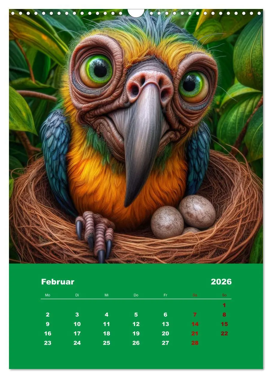 Bild: 9783516291568 | Waldo und Stefler (Wandkalender 2026 DIN A3 hoch), CALVENDO...