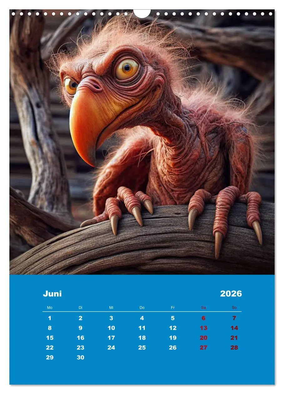 Bild: 9783516291568 | Waldo und Stefler (Wandkalender 2026 DIN A3 hoch), CALVENDO...