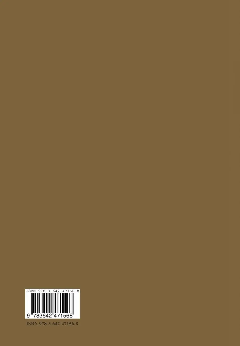 Rückseite: 9783642471568 | Vorlesungen über Elektrizität | A. Eichenwald | Taschenbuch | viii