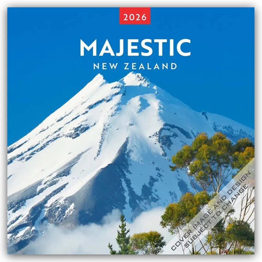 Cover: 9783803531568 | Majestic New Zealand - Neuseeland 2026 - Wandkalender | Kalender