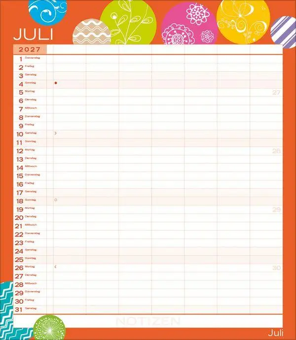 Bild: 9783819301568 | Multiplaner - Colour your time 2027 | Verlag Korsch | Kalender | 14 S.