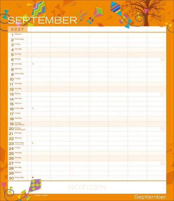 Bild: 9783819301568 | Multiplaner - Colour your time 2027 | Verlag Korsch | Kalender | 14 S.