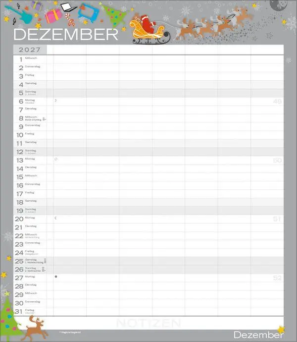 Bild: 9783819301568 | Multiplaner - Colour your time 2027 | Verlag Korsch | Kalender | 14 S.