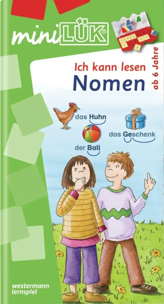 Cover: 9783837741568 | miniLÜK. Nomen: Ich kann lesen | Christiane Wagner | Broschüre | 25 S.