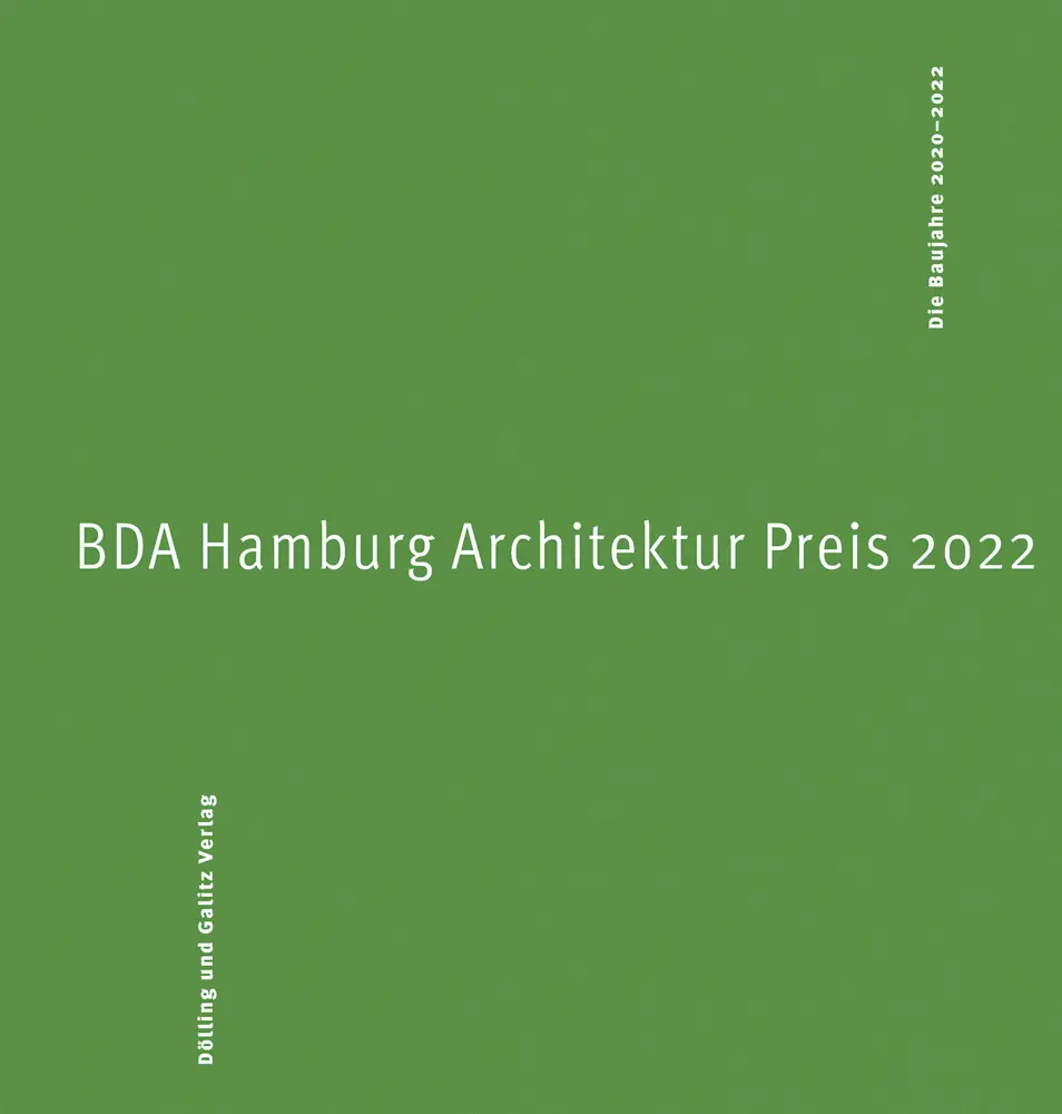 Cover: 9783862181568 | BDA Hamburg Architektur Preis 2022 | Die Baujahre 2020-2022 | Hamburg