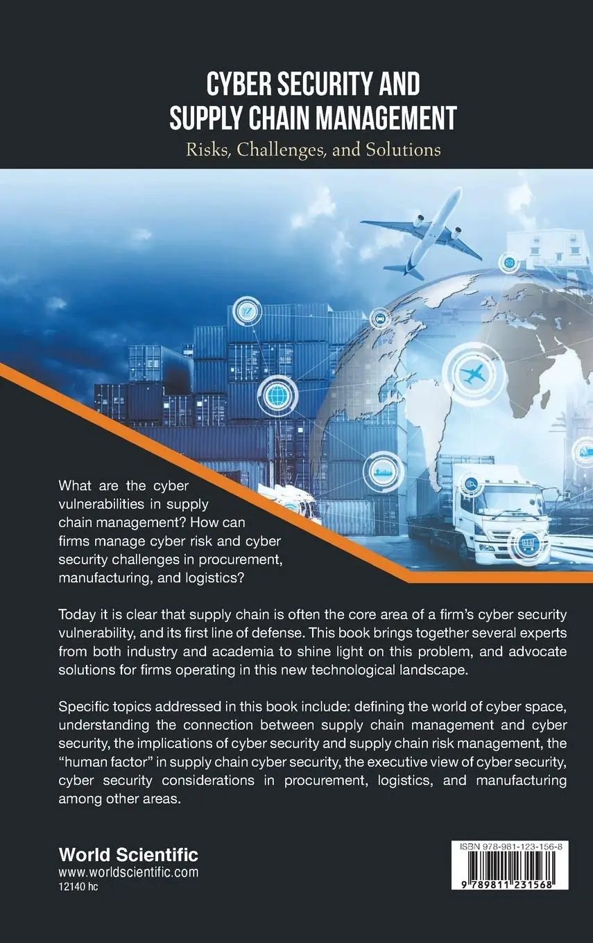 Rückseite: 9789811231568 | CYBER SECURITY AND SUPPLY CHAIN MANAGEMENT | Yeniyurt | Buch | 2021