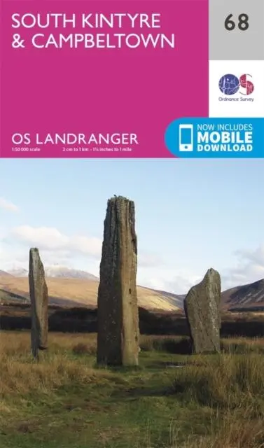 Cover: 9780319261668 | South Kintyre &amp; Campbeltown | Ordnance Survey | (Land-)Karte | 2016