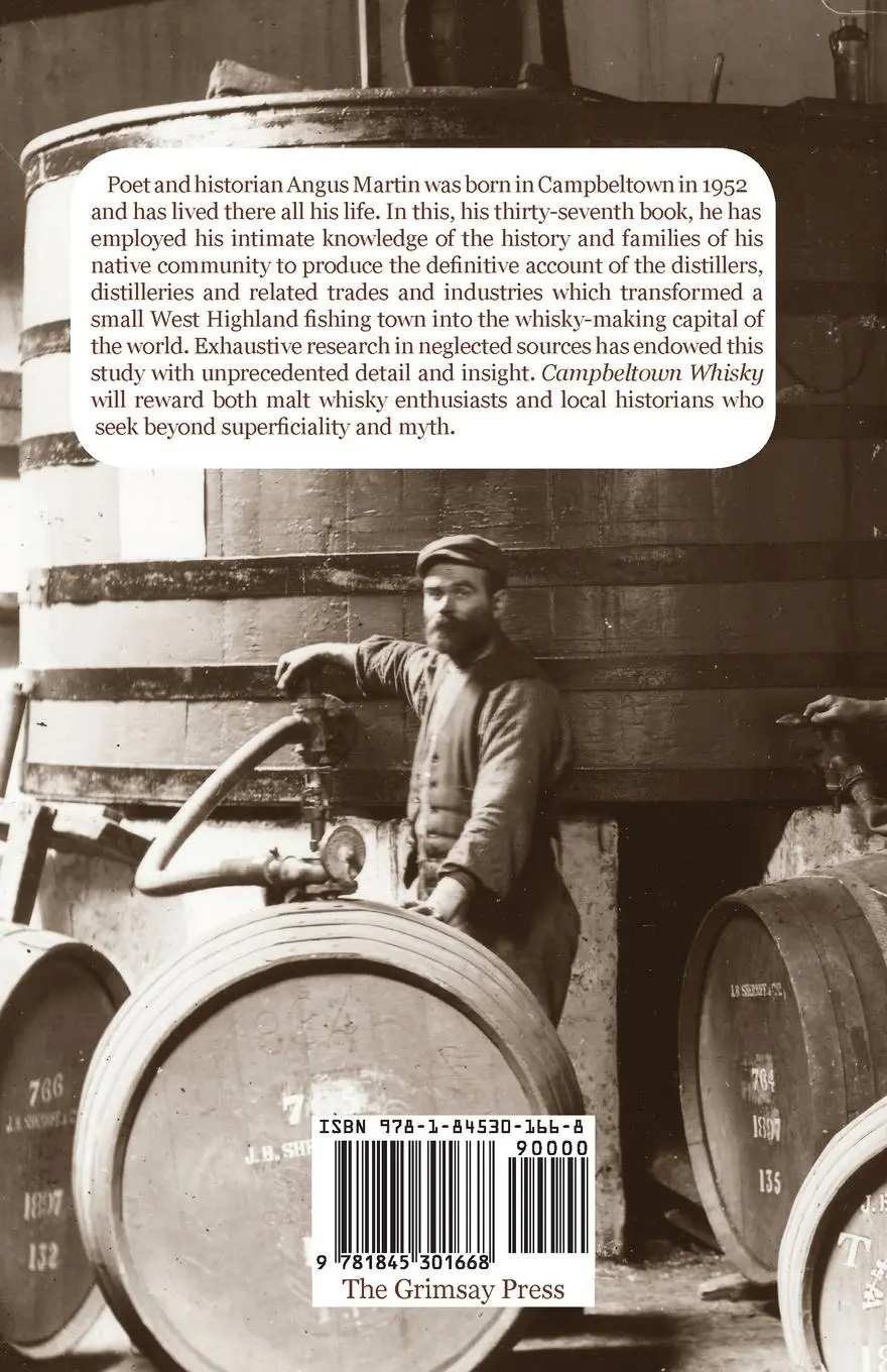 Rückseite: 9781845301668 | Campbeltown Whisky | An Encyclopaedia | Angus Martin | Taschenbuch