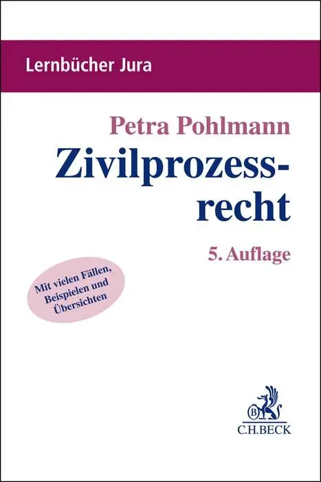 Cover: 9783406771668 | Zivilprozessrecht | Petra Pohlmann | Taschenbuch | Lernbücher Jura