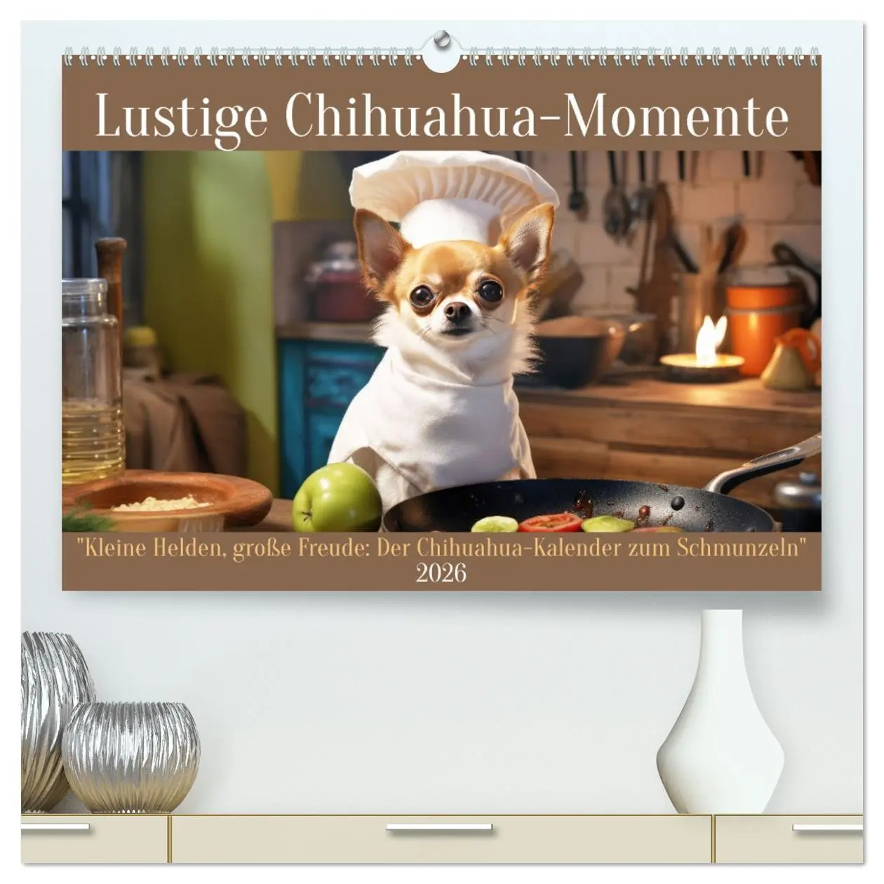 Cover: 9783457401668 | Lustige Chihuahua-Momente (hochwertiger Premium Wandkalender 2026...