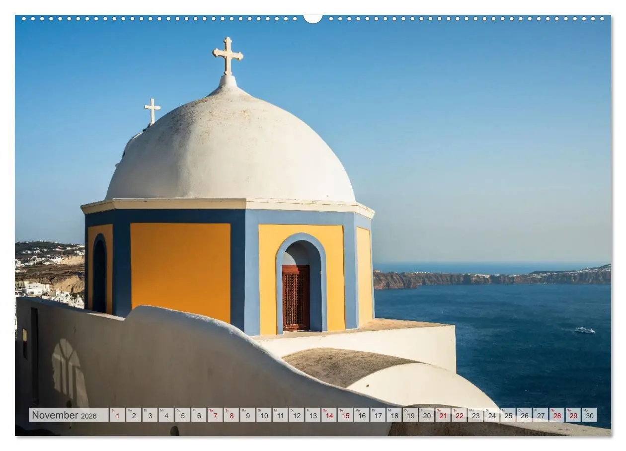 Bild: 9783457571668 | Wunderbares Santorini - Matteo Colombo (Wandkalender 2026 DIN A2...