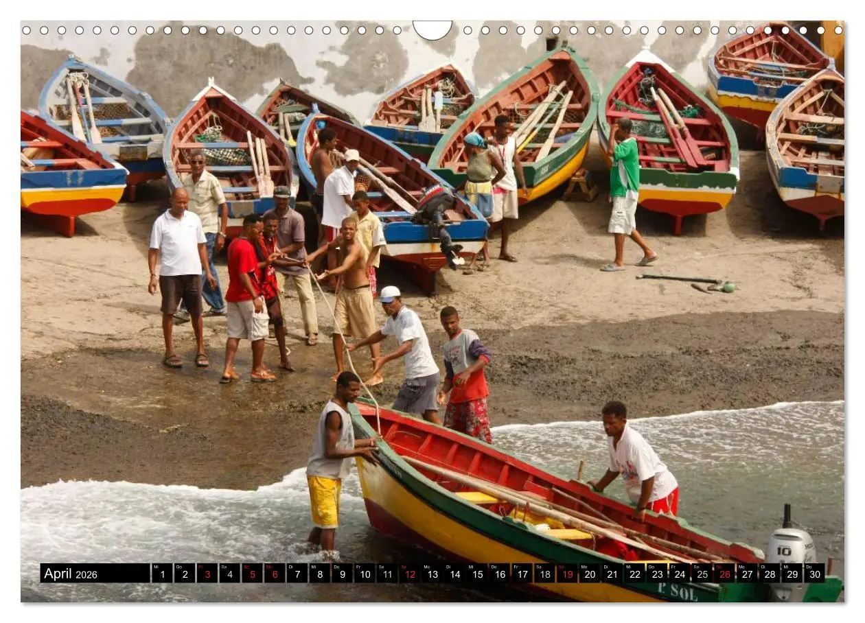 Bild: 9783516111668 | Kap Verde (Wandkalender 2026 DIN A3 quer), CALVENDO Monatskalender