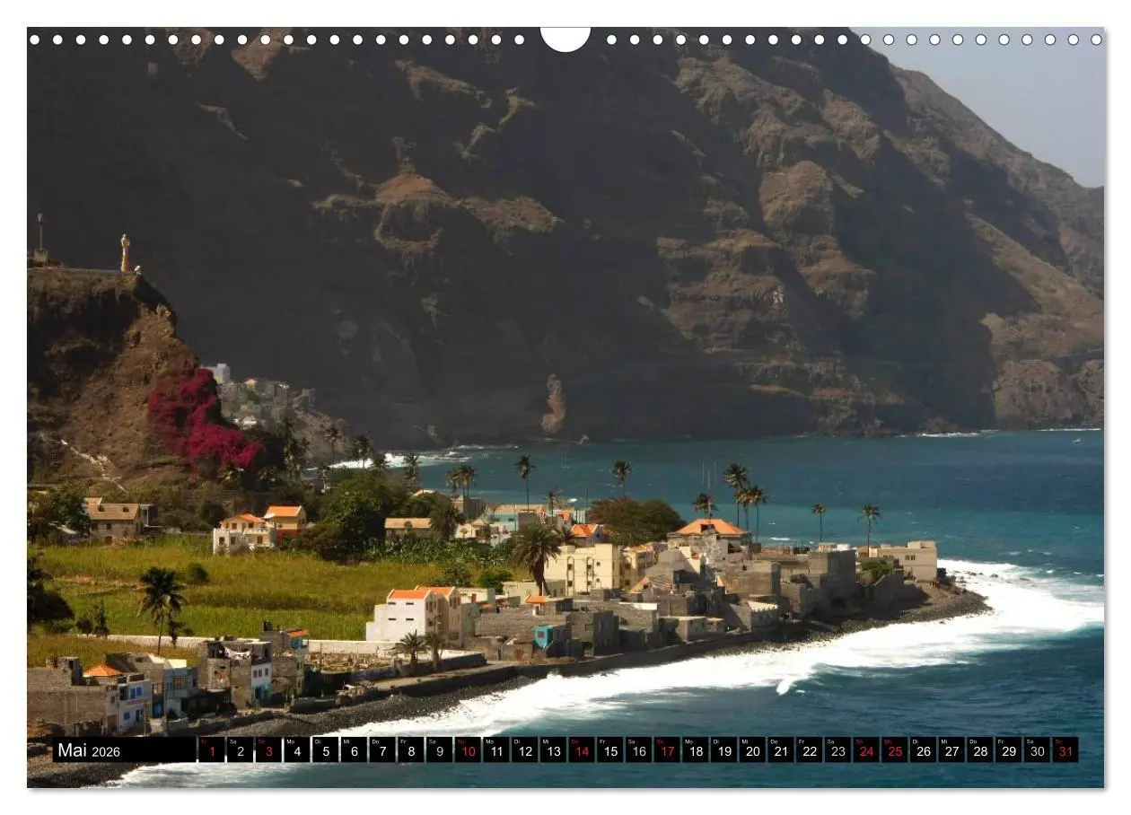 Bild: 9783516111668 | Kap Verde (Wandkalender 2026 DIN A3 quer), CALVENDO Monatskalender