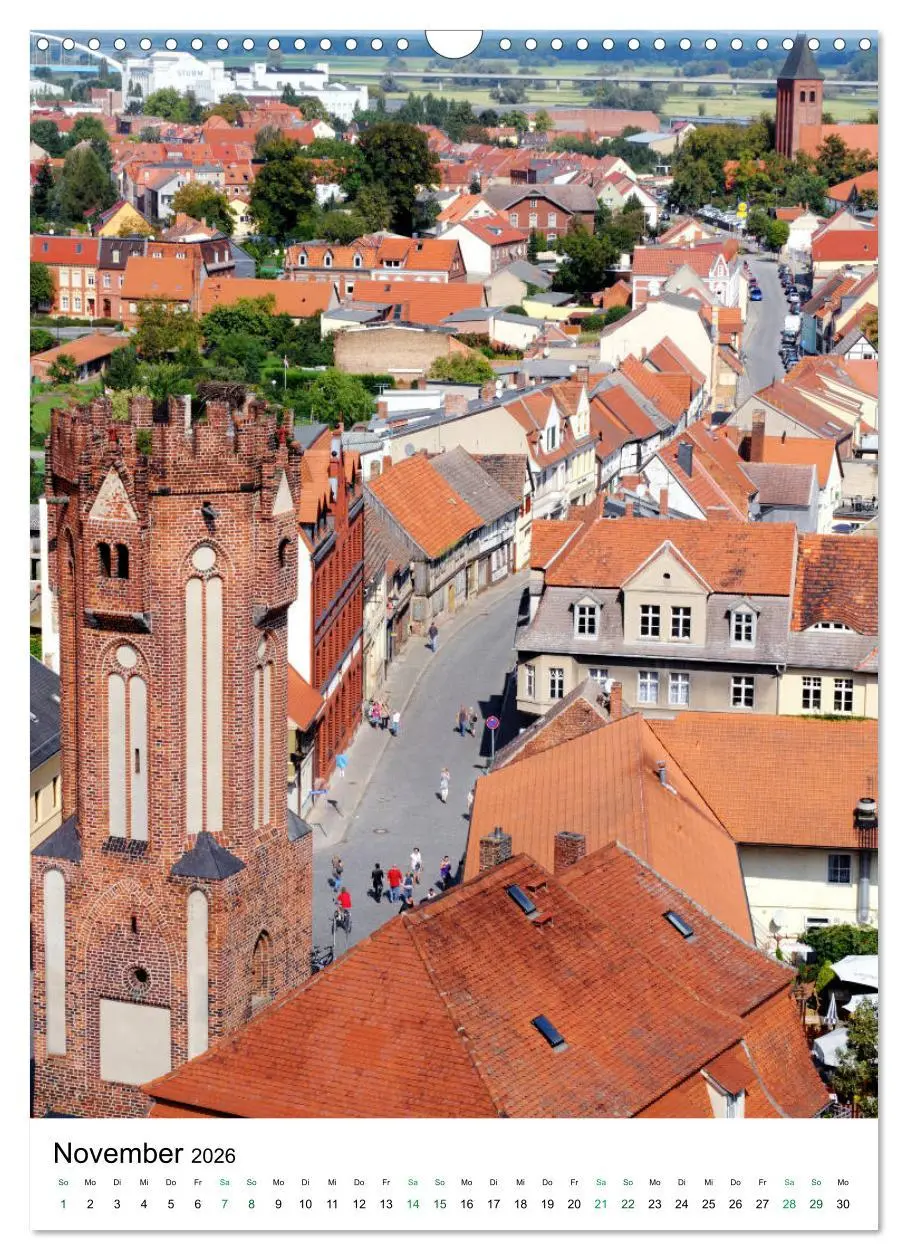 Bild: 9783516421668 | Tangermünde - Stadt an der Elbe (Wandkalender 2026 DIN A3 hoch),...
