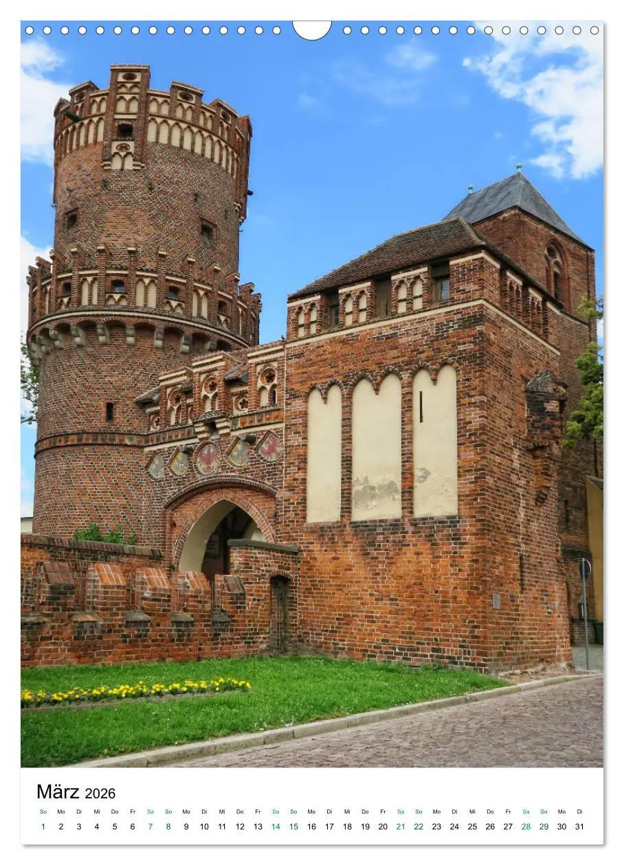 Bild: 9783516421668 | Tangermünde - Stadt an der Elbe (Wandkalender 2026 DIN A3 hoch),...