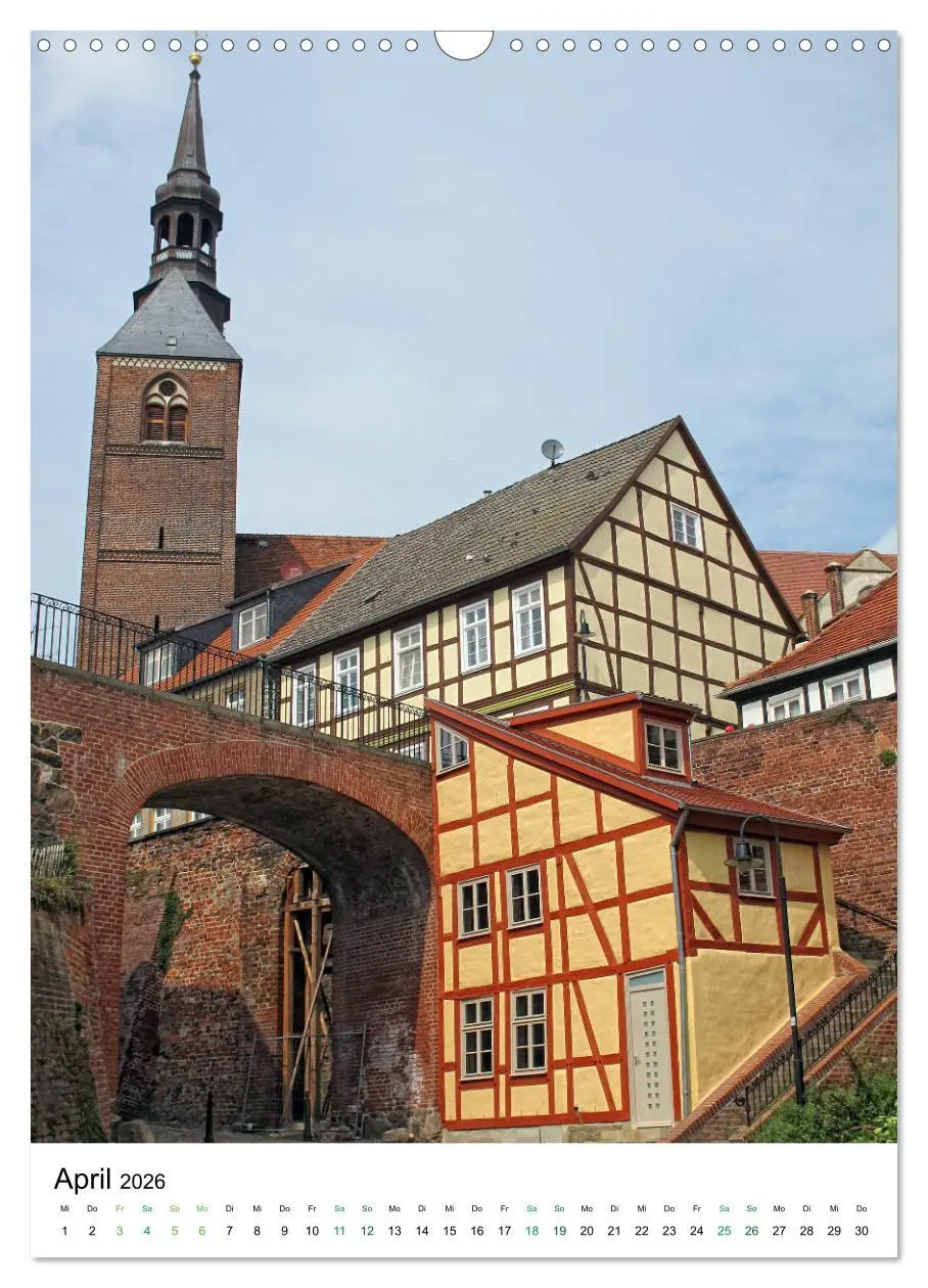 Bild: 9783516421668 | Tangermünde - Stadt an der Elbe (Wandkalender 2026 DIN A3 hoch),...