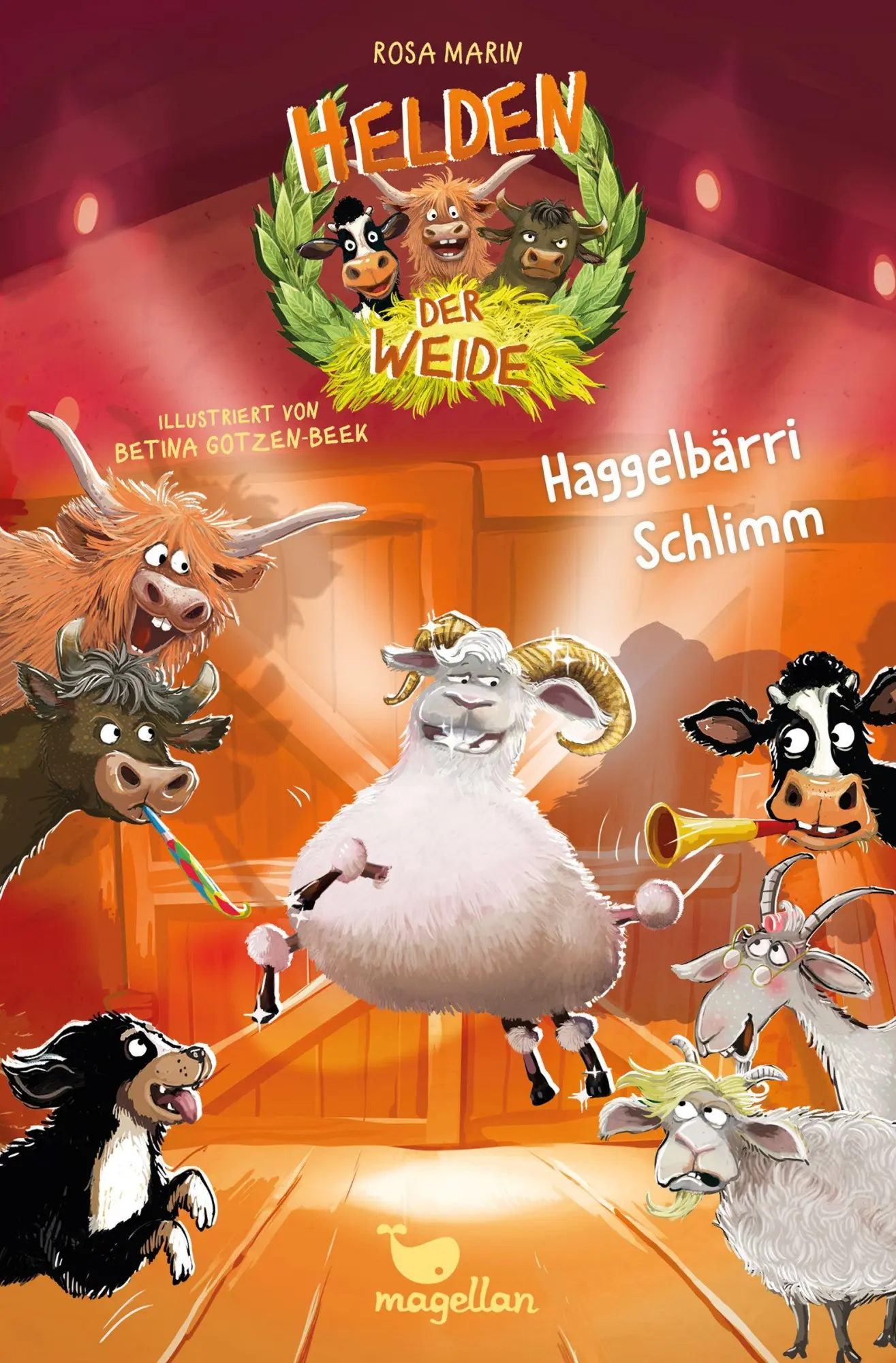 Cover: 9783734841668 | Helden der Weide - Haggelbärri Schlimm | Rosa Marin | Buch | 128 S.