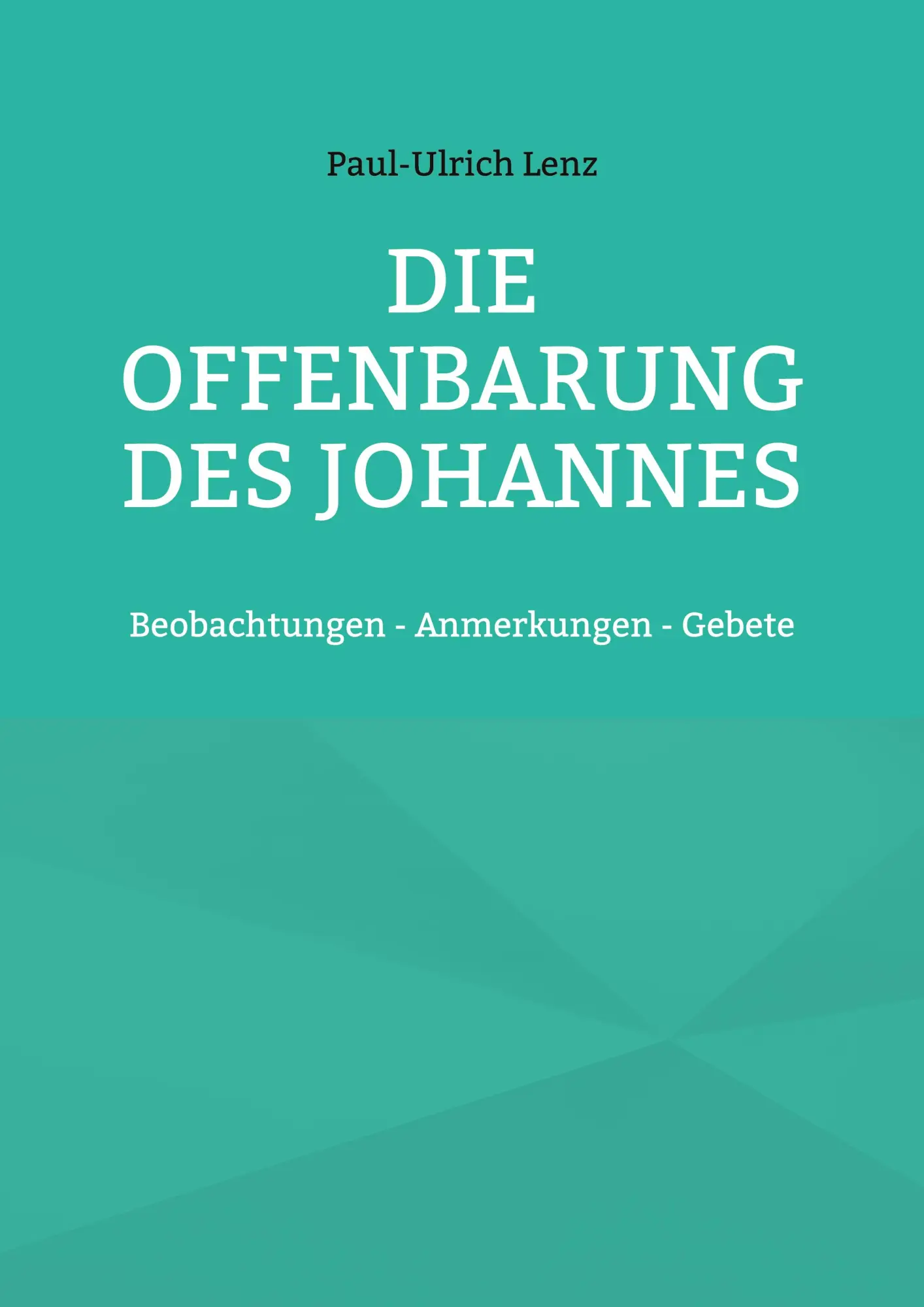 Cover: 9783757851668 | Die Offenbarung des Johannes | Beobachtungen - Anmerkungen - Gebete