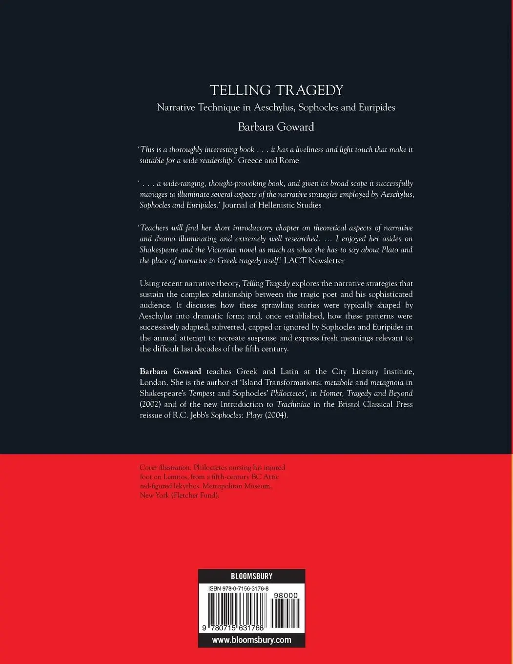 Rückseite: 9780715631768 | Telling Tragedy | Barbara Goward | Taschenbuch | Englisch | 2004