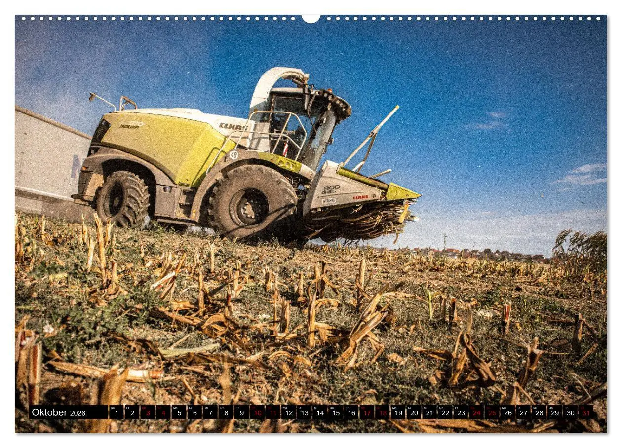 Bild: 9783457491768 | Agrartechnik (Wandkalender 2026 DIN A2 quer), CALVENDO Monatskalender