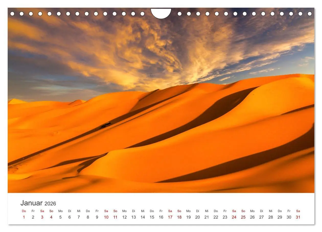 Bild: 9783457561768 | Sahara - Die größte Trockenwüste der Welt. (Wandkalender 2026 DIN...