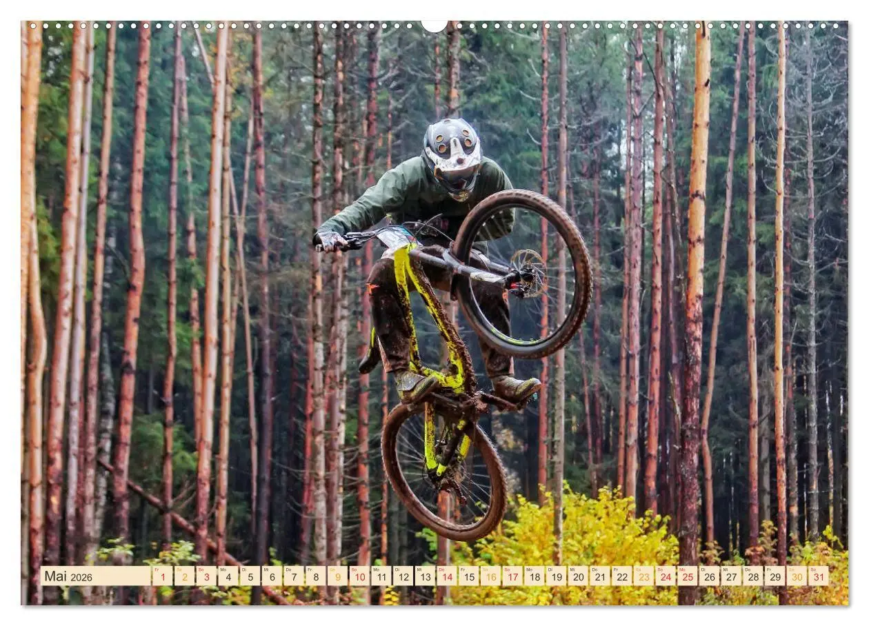 Bild: 9783457701768 | Mountainbike extrem (hochwertiger Premium Wandkalender 2026 DIN A2...