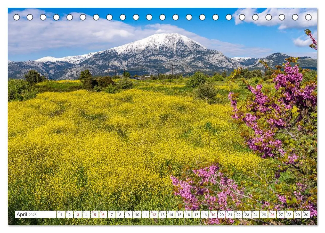 Bild: 9783457941768 | Griechenland (Tischkalender 2026 DIN A5 quer), CALVENDO Monatskalender
