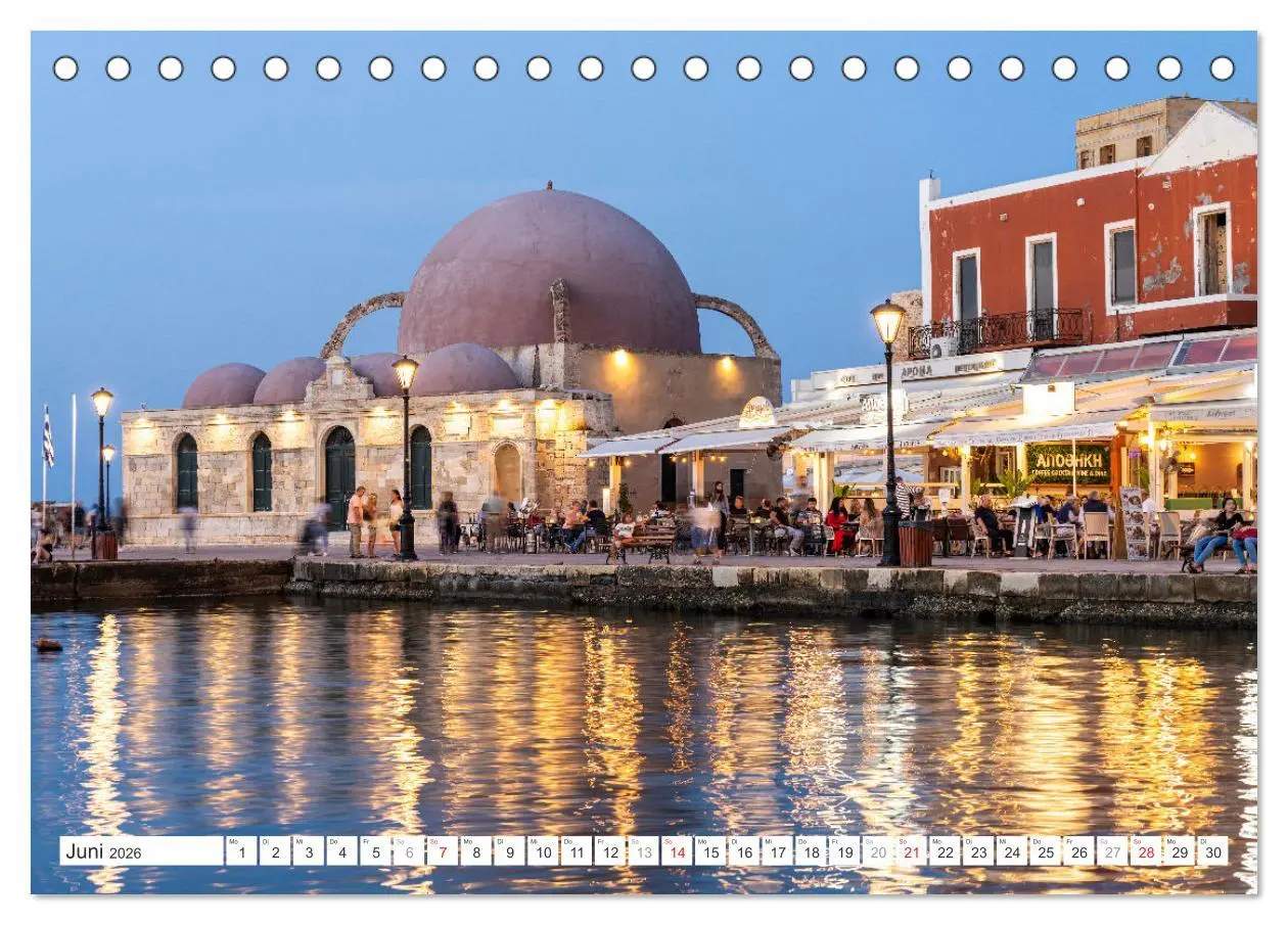 Bild: 9783457941768 | Griechenland (Tischkalender 2026 DIN A5 quer), CALVENDO Monatskalender